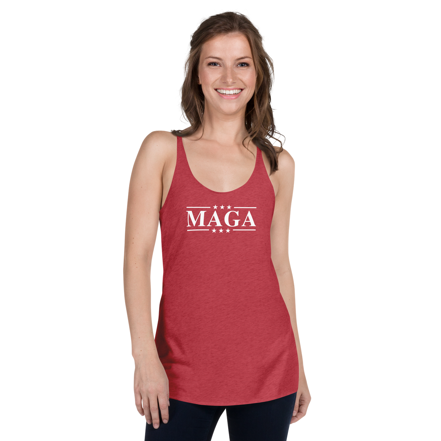 Women's MAGA Racerback Tank